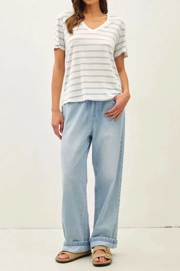 The Right Now Striped Tee
