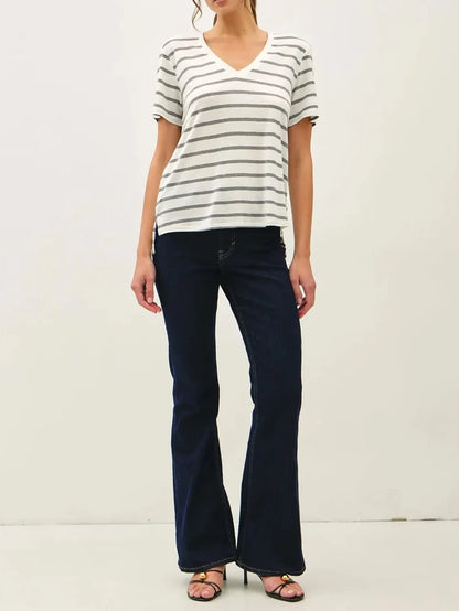 The Right Now Striped Tee