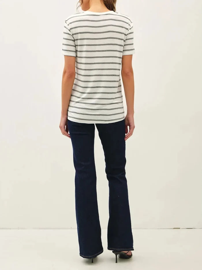 The Right Now Striped Tee