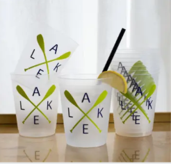 The Royal Standard Frosted Party Cups