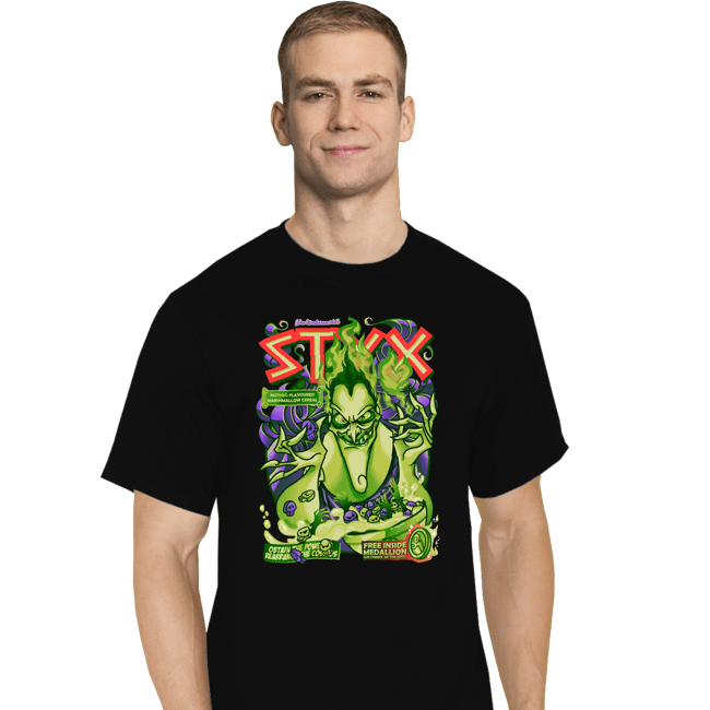 Daily_Deal_Shirts T-Shirts, Tall / Large / Black The Underworld's Styx