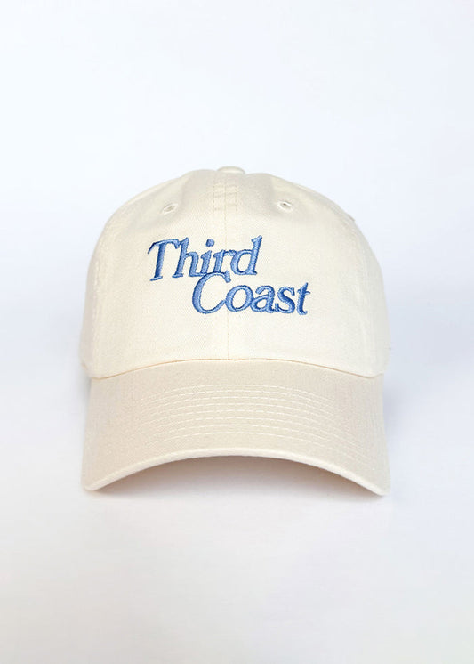 Third Coast Dad Hat - Ivory & Cobalt
