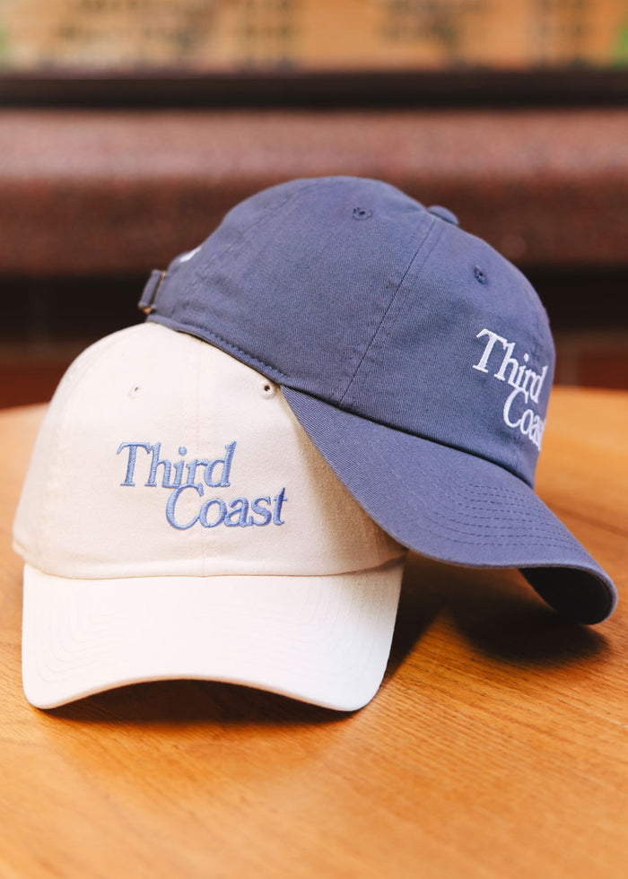Third Coast Dad Hat - Ivory & Cobalt
