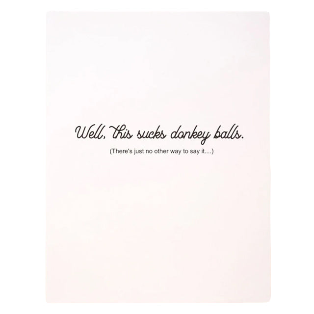 This Sucks Card - Domestic Domestic