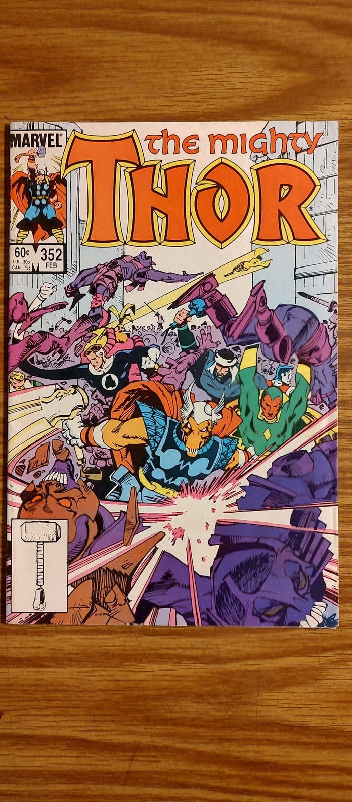 Thor #352 NM/9.4 1984 Marvel Comics, Walt Simonson Comics USED Not specified