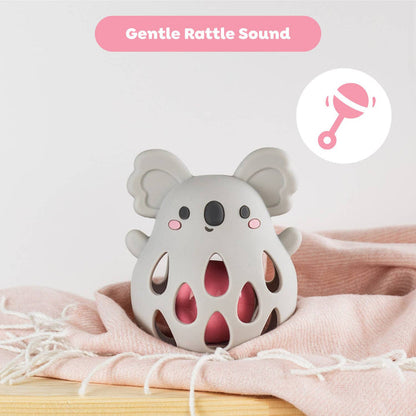 Tiger Tribe Silicone Koala Rattle