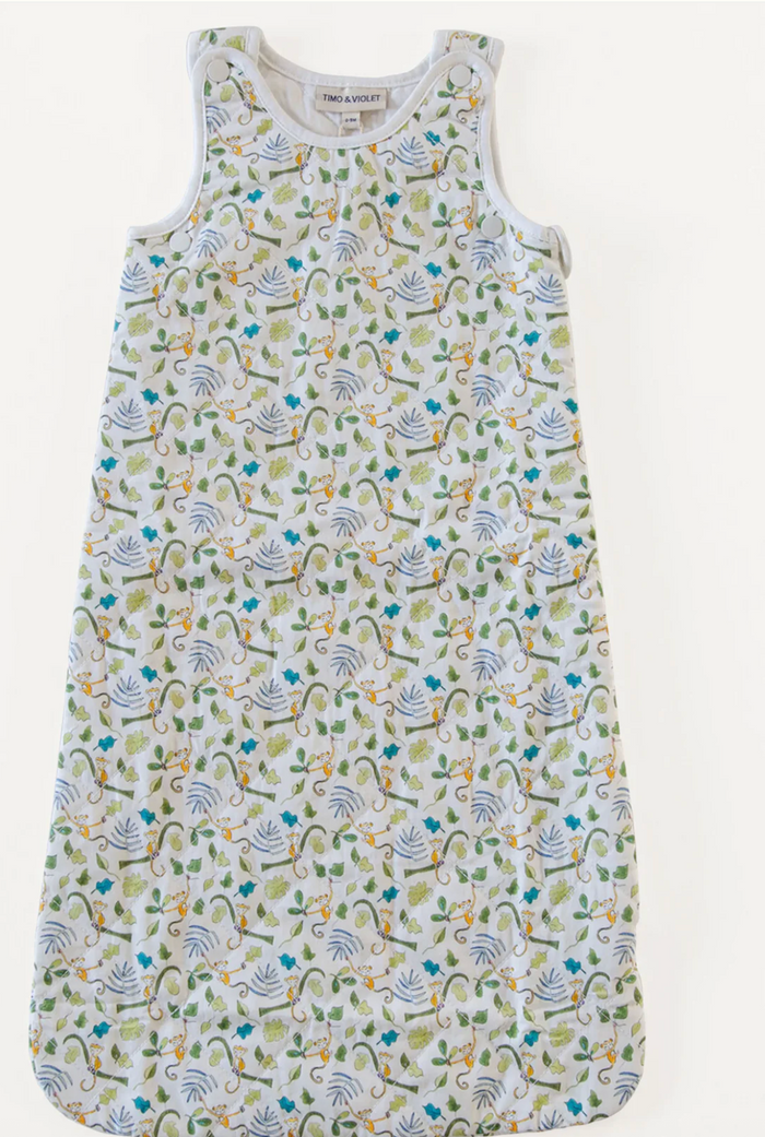 Timo & Violet Sleep Sack in Happy Monkey