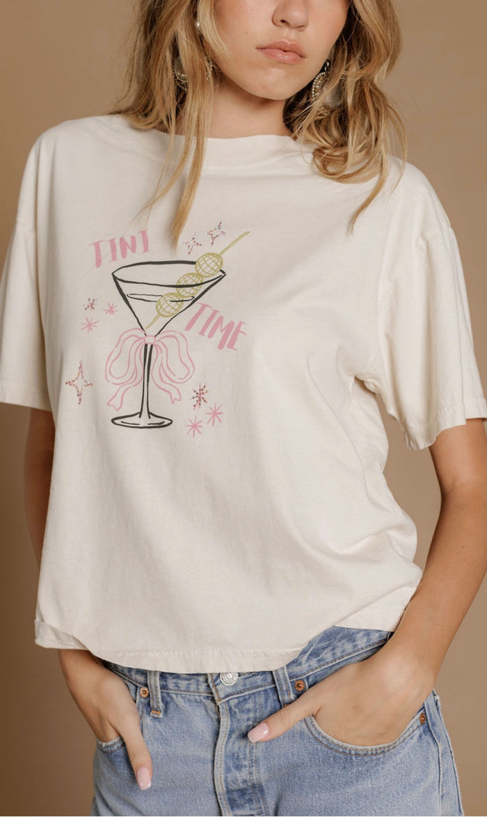 Tini Time Wide Boy Graphic Tee