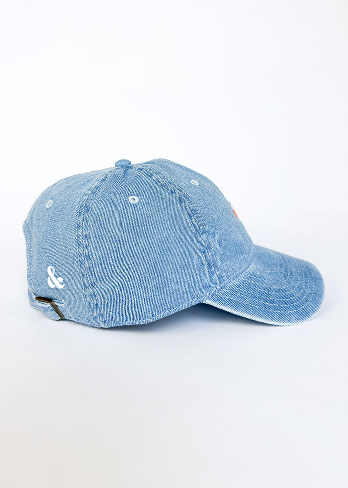Tiny Chi Hot Dog Icon Hat - Denim