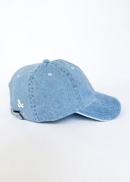 Tiny Chi Hot Dog Icon Hat - Denim