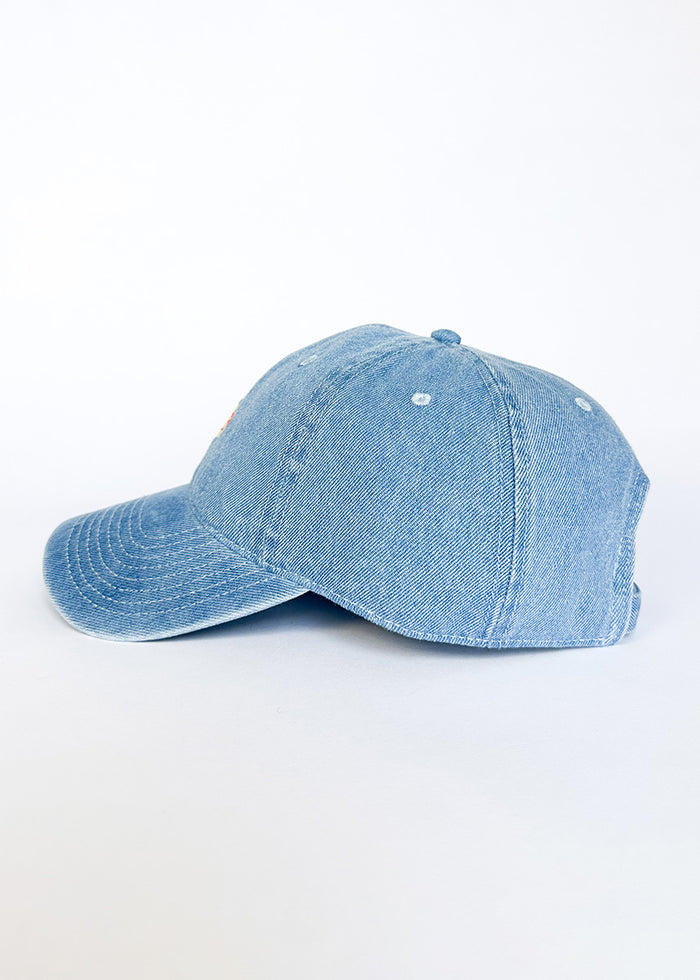 Tiny Chi Hot Dog Icon Hat - Denim