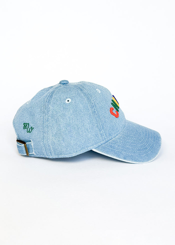 Toddler Sweet Home Chicago Dad Hat - Denim