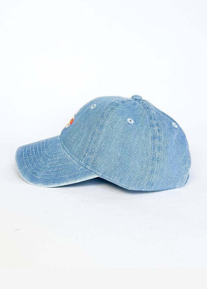 Toddler Tiny Chi Hot Dog Icon Hat - Denim