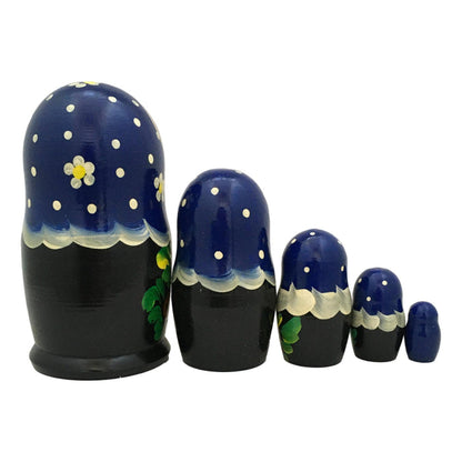 Nesting dolls blue
