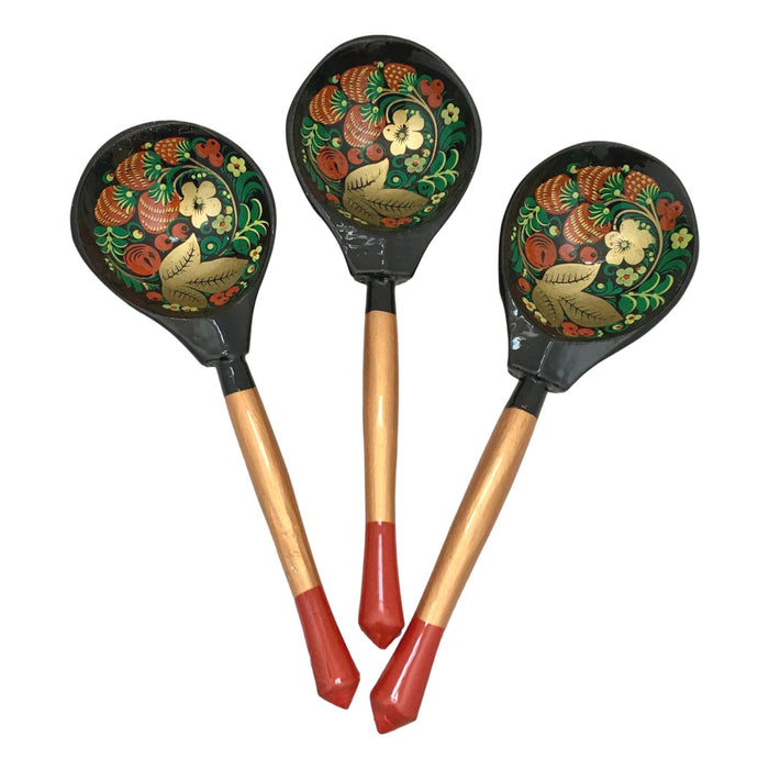 Russian wooden spoons