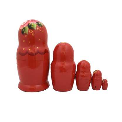 Traditional Russian Dolls Set 5 The Amber Gift Shop
