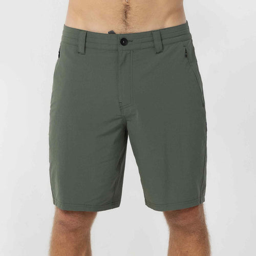 TRVLR Enduro 19" Hybrid Short - Dark Olive