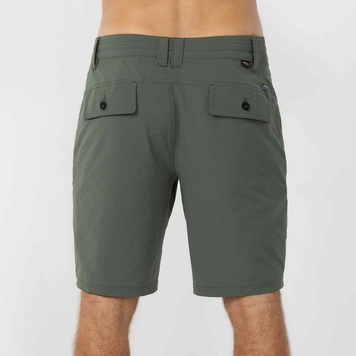 TRVLR Enduro 19" Hybrid Short - Dark Olive