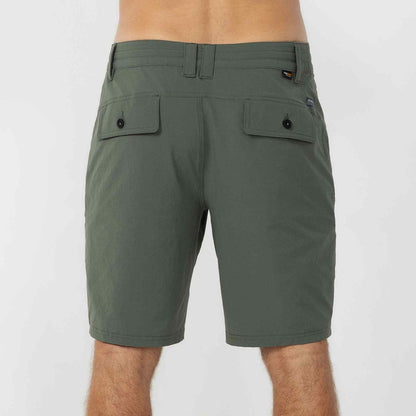 TRVLR Enduro 19" Hybrid Short - Dark Olive