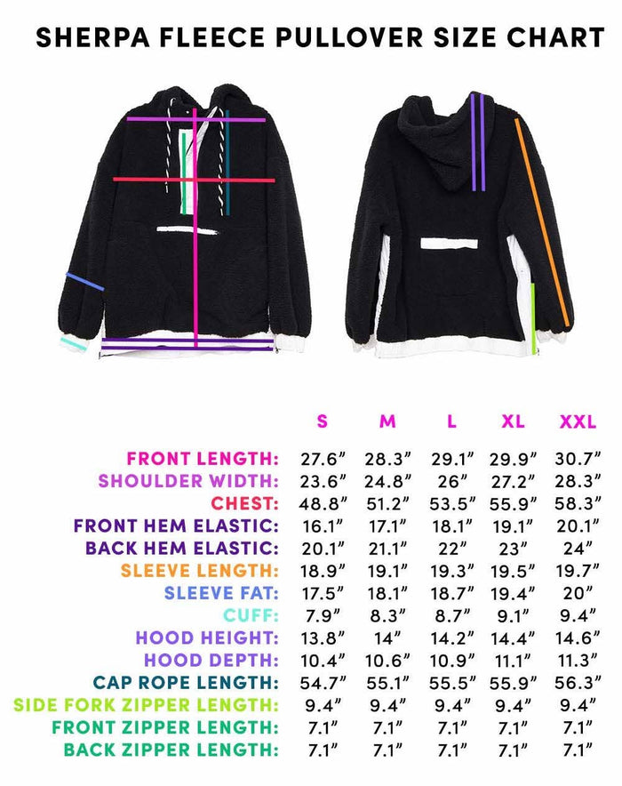 Two-Toned Sherpa Pullover: Light Purple - Intimate Whispers
