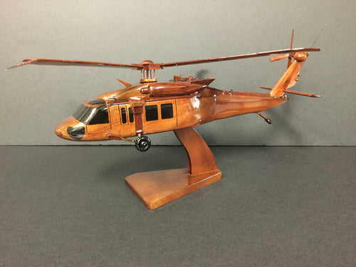 UH-60M Black Hawk Mahogany Model