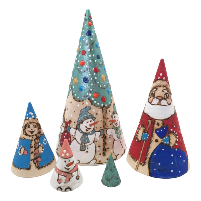 Christmas tree matryoshka