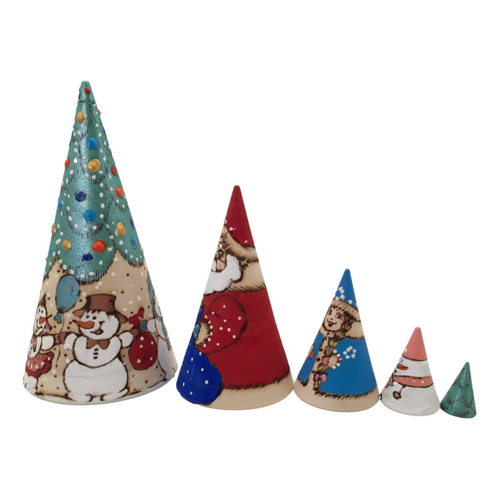 Christmas tree matryoshka