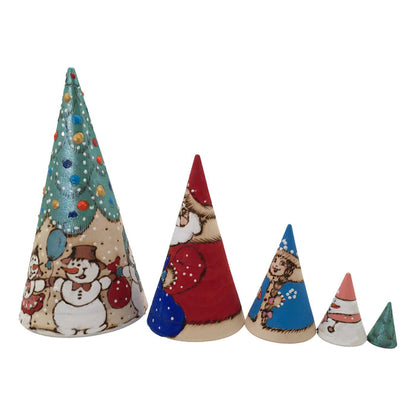 Christmas tree matryoshka