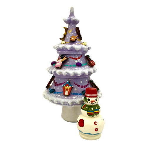 Purple Russian nesting dolls