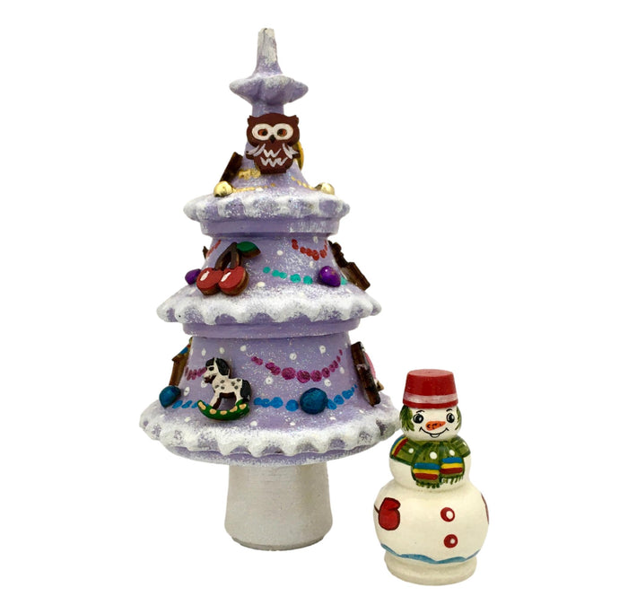 Christmas tree matryoshka dolls