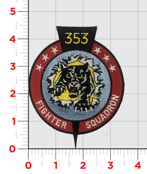 USAF 353rd Fighter Squadron Patch