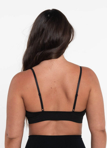 V Crop – Black | Nat'v Basics