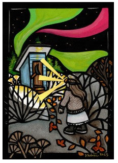 Winter Night 7"x9"