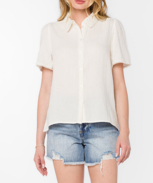 Velvet Heart | Nadette Short Sleeve Shirt