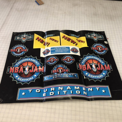 Vintage - NBA Jam Tournament Art Kit - Escape Pod Online
