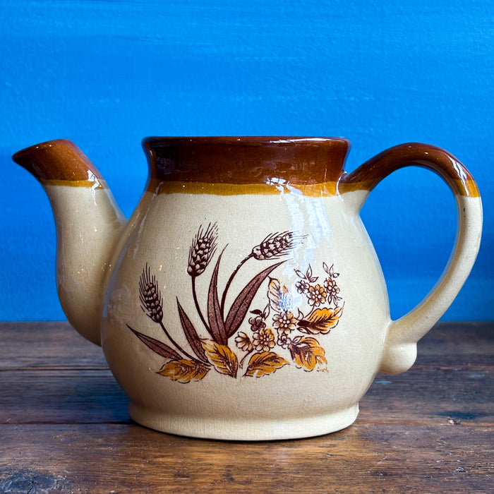 Vintage 1970's Wheat Harvest Coffee Pot