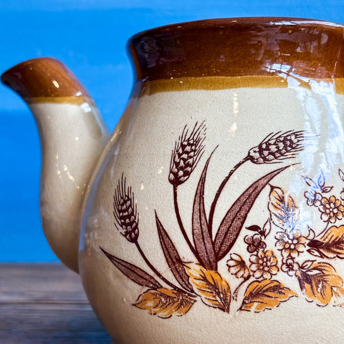 Vintage 1970's Wheat Harvest Coffee Pot