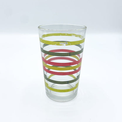 Vintage Olive Stripes Glasses