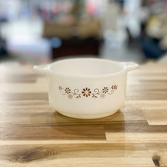 Vintage Pyr-O-Rey Flower Ramekins