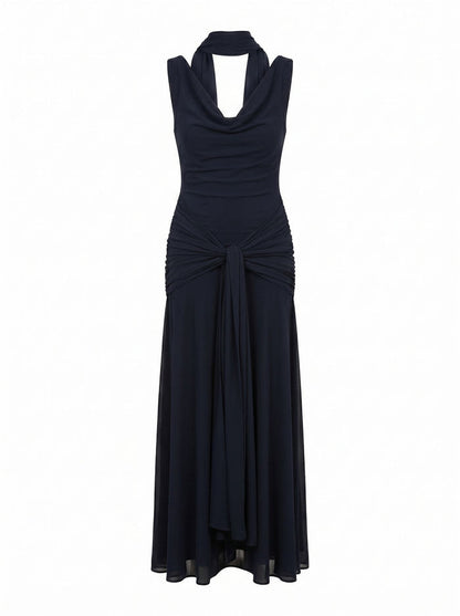 Vivianne Petite Scarf Tie Maxi Dress Forever New