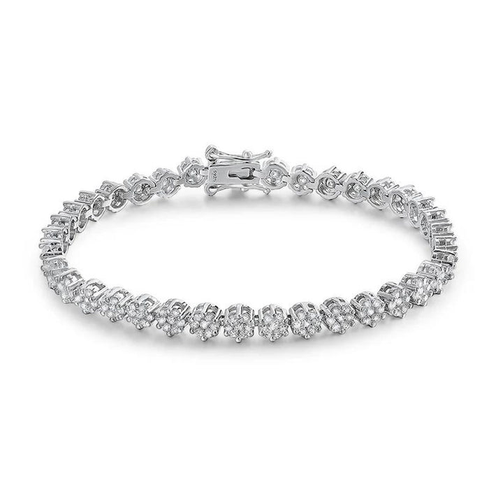 VossAgin Brilliant Flower Bracelet