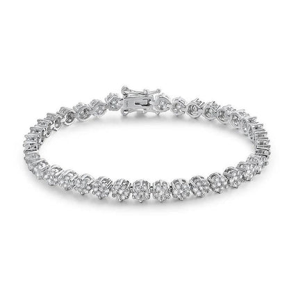 VossAgin Brilliant Flower Bracelet
