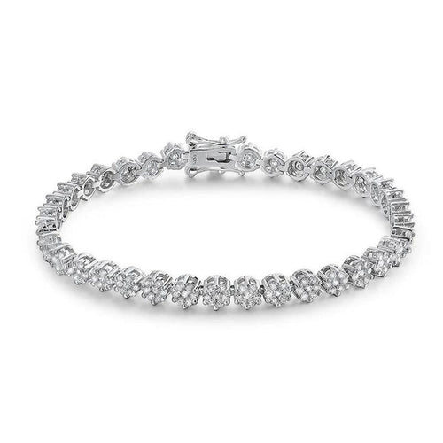 VossAgin Brilliant Flower Bracelet
