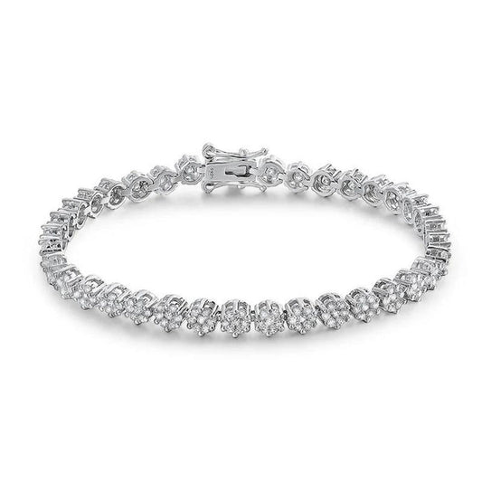 VossAgin Brilliant Flower Bracelet