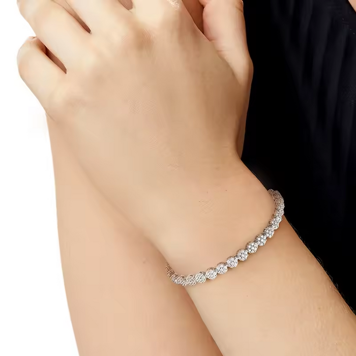 VossAgin Brilliant Flower Bracelet