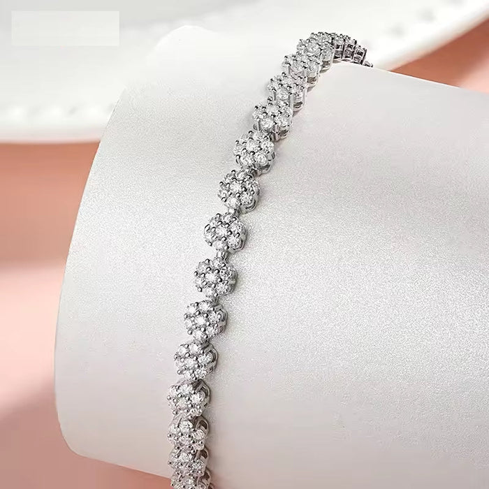 VossAgin Brilliant Flower Bracelet