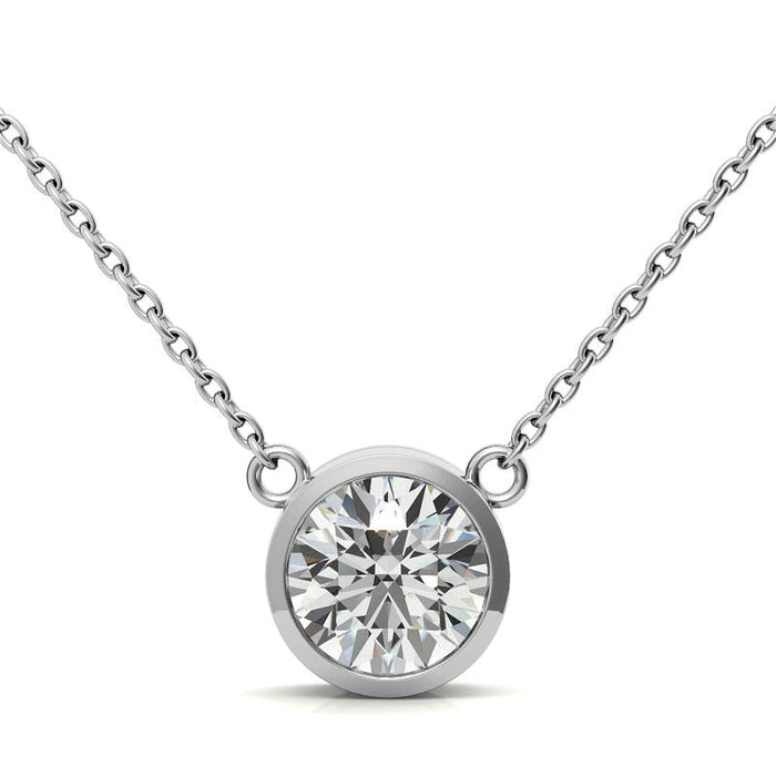 VossAgin Diamond Bezel Pendant
