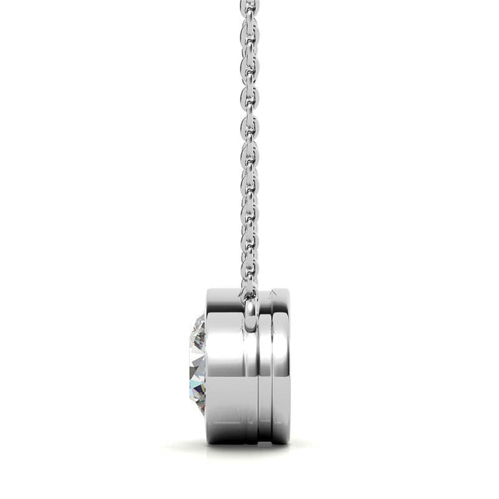 VossAgin Diamond Bezel Pendant