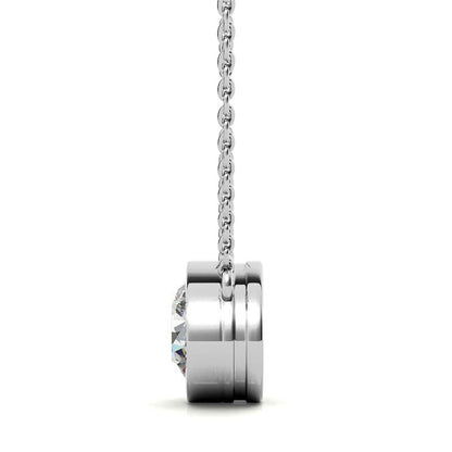 VossAgin Diamond Bezel Pendant