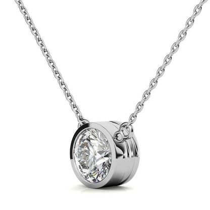 VossAgin Diamond Bezel Pendant